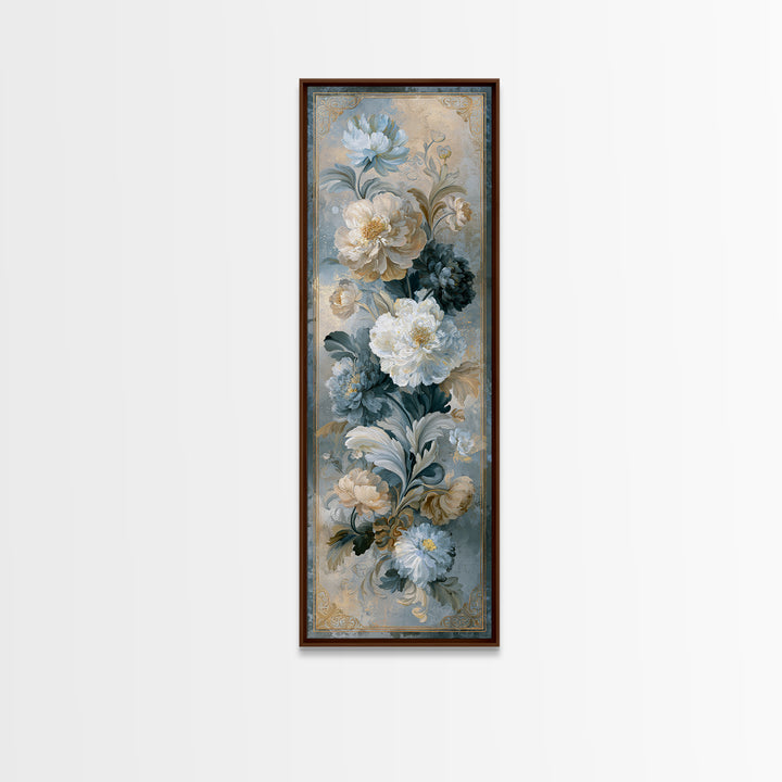 Classic Dutch Feast Arrangement Canvas Print, Dining Room Art, Wall Art, Dining Room Decor, Oil Painting, Dining, Printable Art, DRA-1x3-55