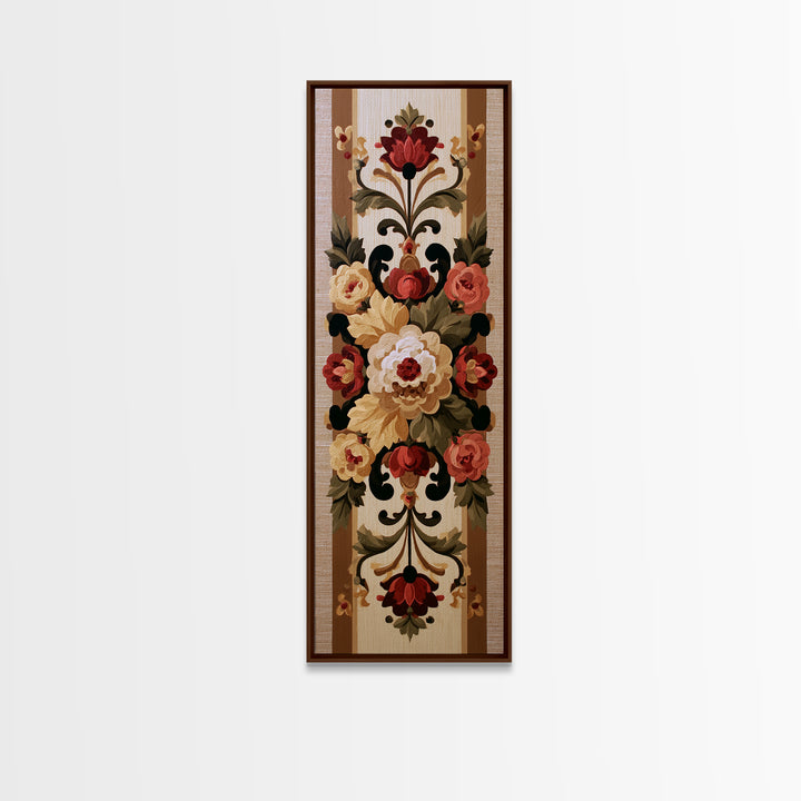 Classic Dutch Feast Arrangement Canvas Print, Dining Room Art, Modern Decor, Dining Room Decor, Fine Art, Dining, Home Decor, DRA-1x3-7