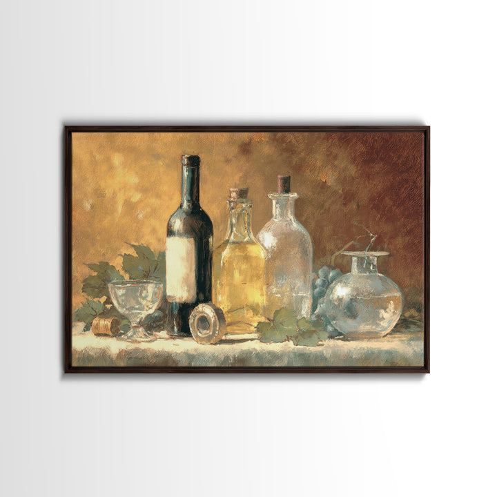 Mediterranean Olive Branch and Citrus Arrangement Canvas Print, Dining Room Art, Printable Wall Art, Dining Room Decor, Dining, DRA-3x2-16