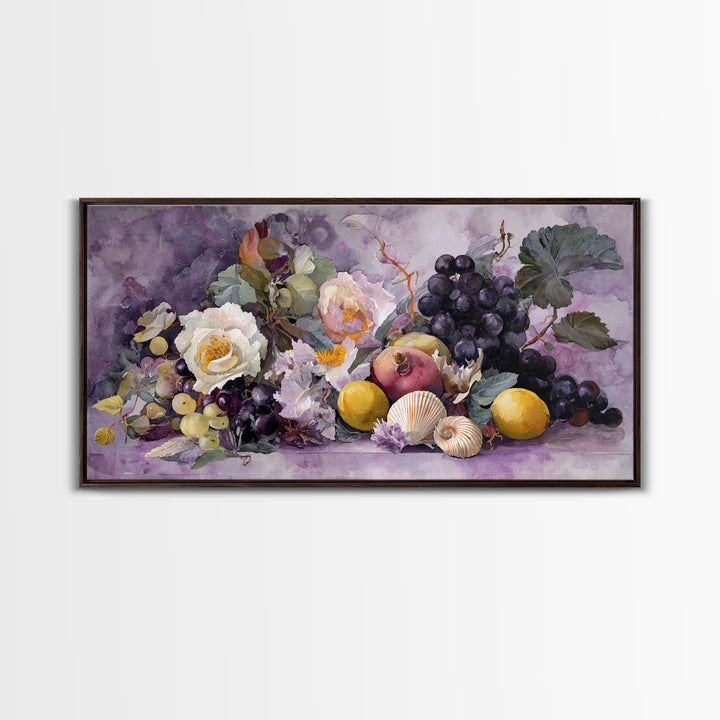 Bohemian Patchwork Landscape Canvas Print, Eclectic Art, Contemporary Art, Living Room Decor, Fine Art, Eclectic, ECL-2x1-44