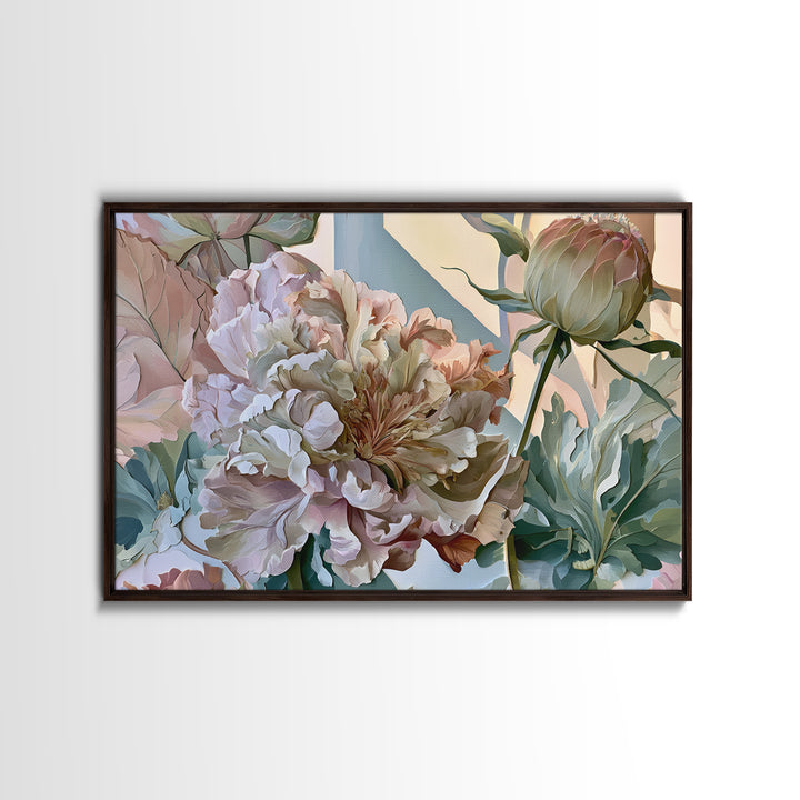 Matisse Inspired Cutouts with Botanical Details Canvas Print, Eclectic Art, Unique Wall Art, Living Room Decor, Eclectic, ECL-3x2-10