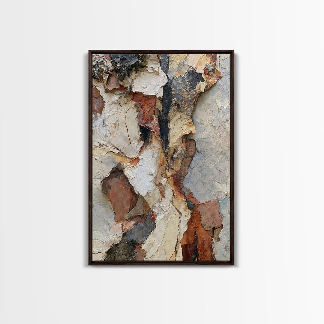 Stormy Landscape Painted Canvas Print, Expressionist Art, Original Painting, Living Room Decor, Fine Art, Expression, EXP-2x3-35