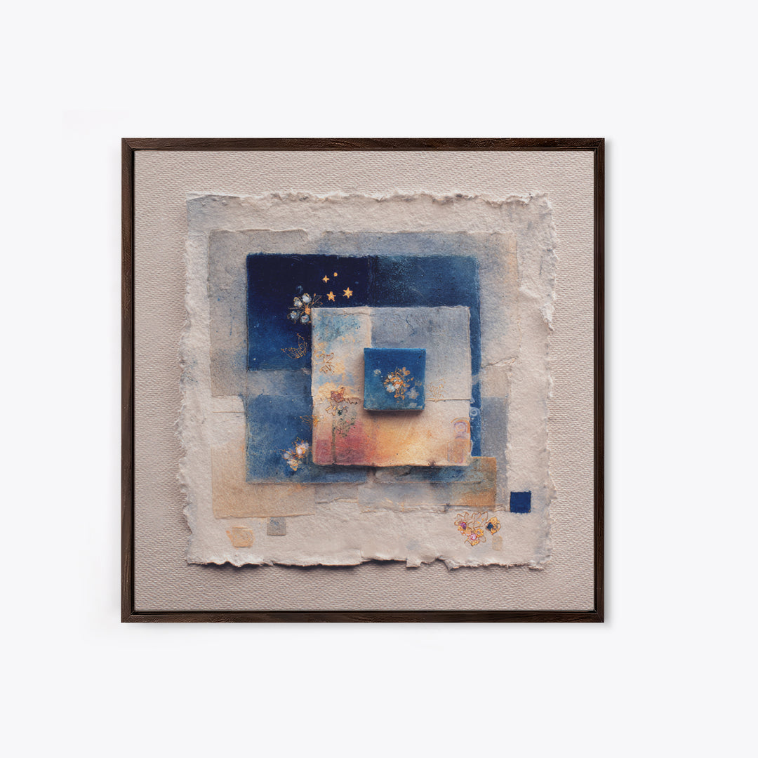 Magic Sword Embedded Framed Canvas Print, Fantasy Art, Printable Art, Living Room Decor, Fine Art, Mythic, Large Art Print, FAN-1x1-11
