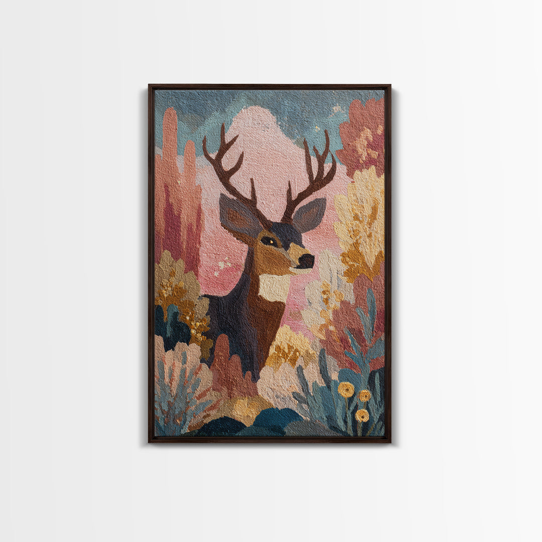 Crystal Cave with Luminous Blue Reflections Canvas Print, Fantasy Art, Art Print, Living Room Decor, Oil Painting, Mythic, FAN-2x3-14