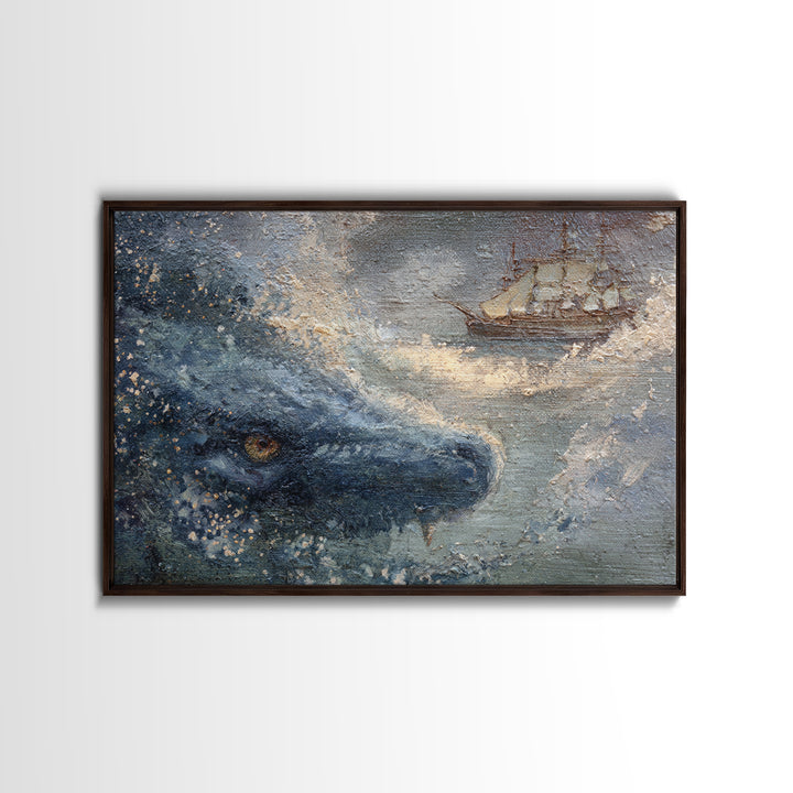Ancient Map Landscape Canvas Print, Fantasy Art, Gothic Art, Living Room Decor, Fine Art, Mythic, Sensual Fantasy Art, FAN-3x2-17