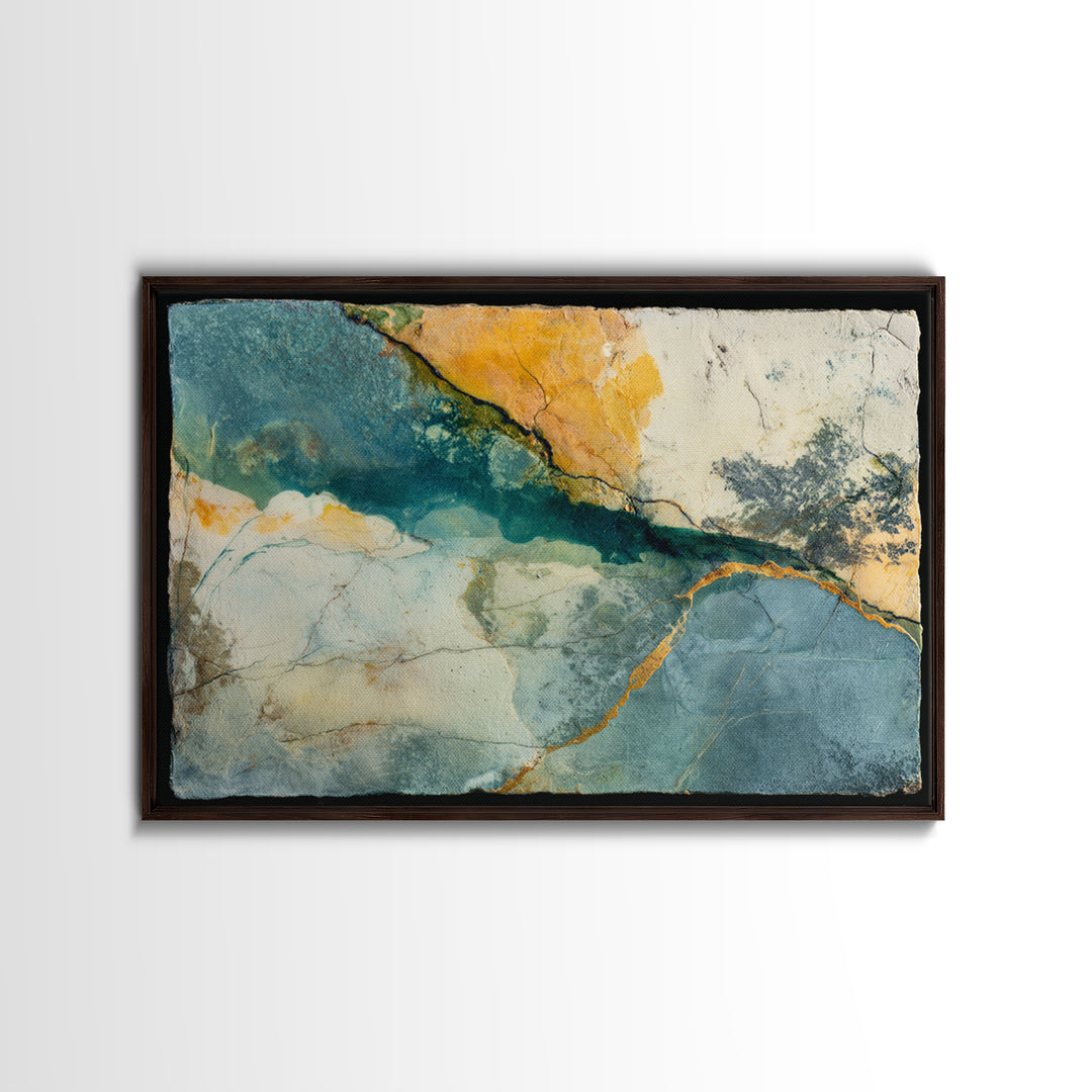 Sorceress Holding a Sphere of Starlight Framed Canvas Print, Fantasy Art, Dragon Art, Living Room Decor, Fine Art, Mythic, FAN-3x2-45