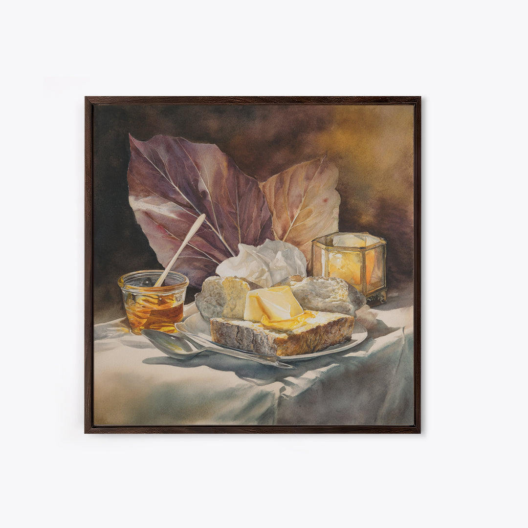Fresh Eggs in a Wire Basket Canvas Print, Farmhouse Art, Farmhouse Wall Art, Farmhouse Decor, Oil Painting, Harvest, FAR-1x1-54