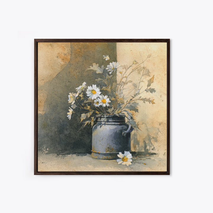 Farm Dog Lying Beside Weathered Boots Canvas Print, Farmhouse Art, Downloadable Art, Farmhouse Decor, Fine Art, Harvest, FAR-1x1-9
