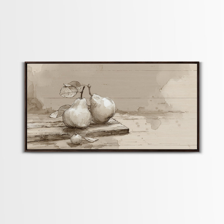 Wheat Bundle Tied Framed Canvas Print, Farmhouse Art, Luxury Decor, Farmhouse Decor, Fine Art, Harvest, Art Prints, Digital Art, FAR-2x1-30