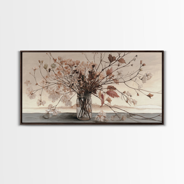 White Cow Portrait Canvas Print, Farmhouse Art, Printable Art, Farmhouse Decor, Fine Art, Harvest, Landscape Painting, FAR-2x1-69