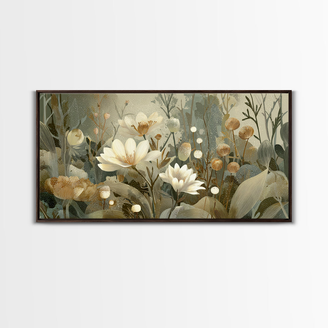 Sunflowers in a Galvanized Metal Bucket Canvas Print, Farmhouse Art, Floral Wall Art, Farmhouse Decor, Fine Art, Harvest, FAR-2x1-71