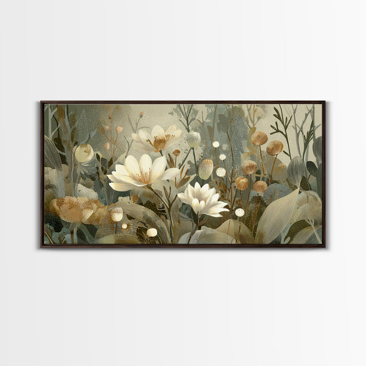 Sunflowers in a Galvanized Metal Bucket Canvas Print, Farmhouse Art, Floral Wall Art, Farmhouse Decor, Fine Art, Harvest, FAR-2x1-71