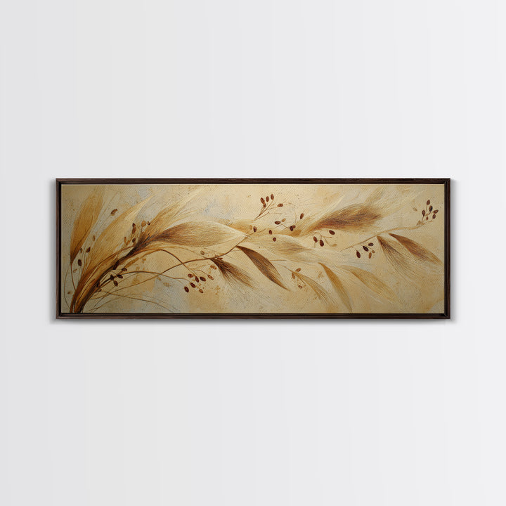 Rustic Pear Still Life on Plank Wood Framed Canvas Print, Farmhouse Art, Wall Art, Farmhouse Decor, Fine Art, Harvest, FAR-3x1-59