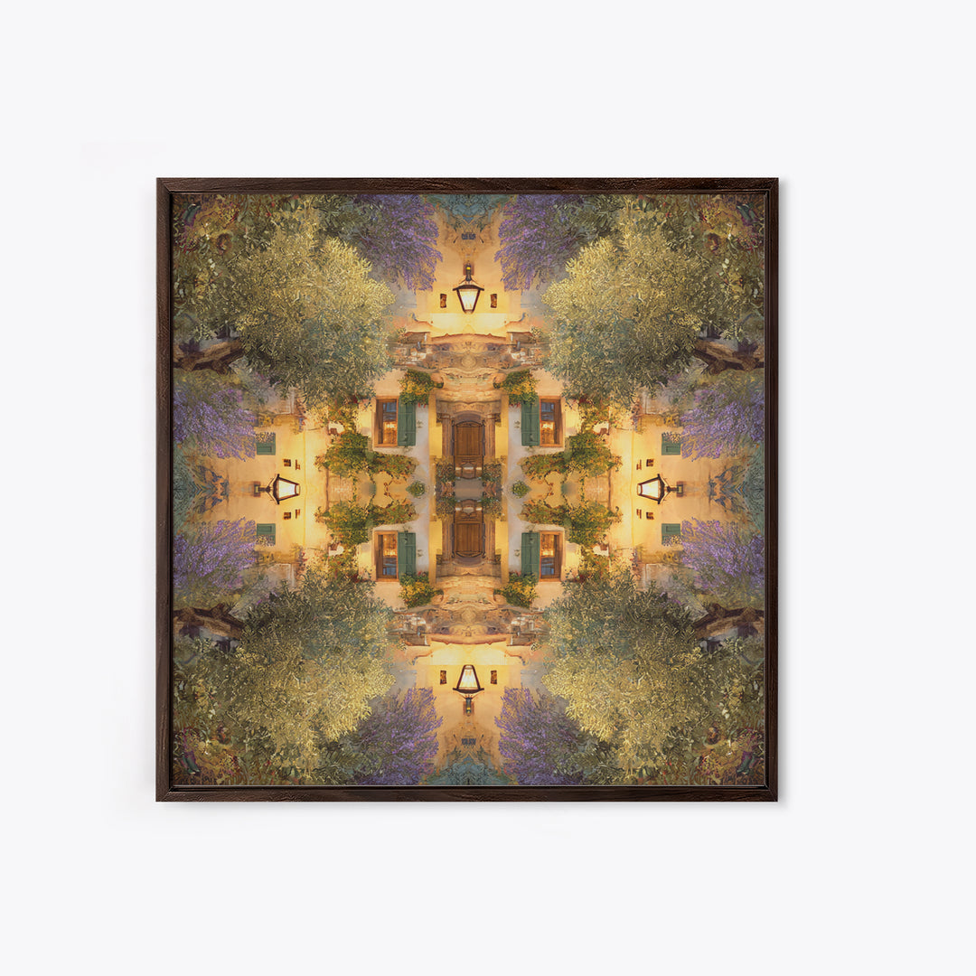 Sunlit Provence Olive Grove Canvas Print, French Country Art, Botanical Prints, Farmhouse Decor, Country, Digital Download Art, FCA-1x1-5