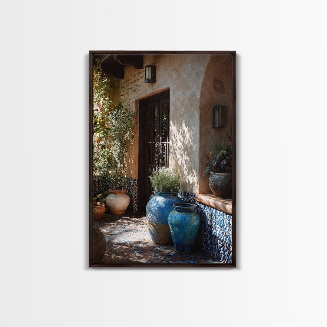 French Script Flourishes Without Readable Text Canvas Print, French Country Art, Landscape Wall Art, Farmhouse Decor, Country, FCA-2x3-26
