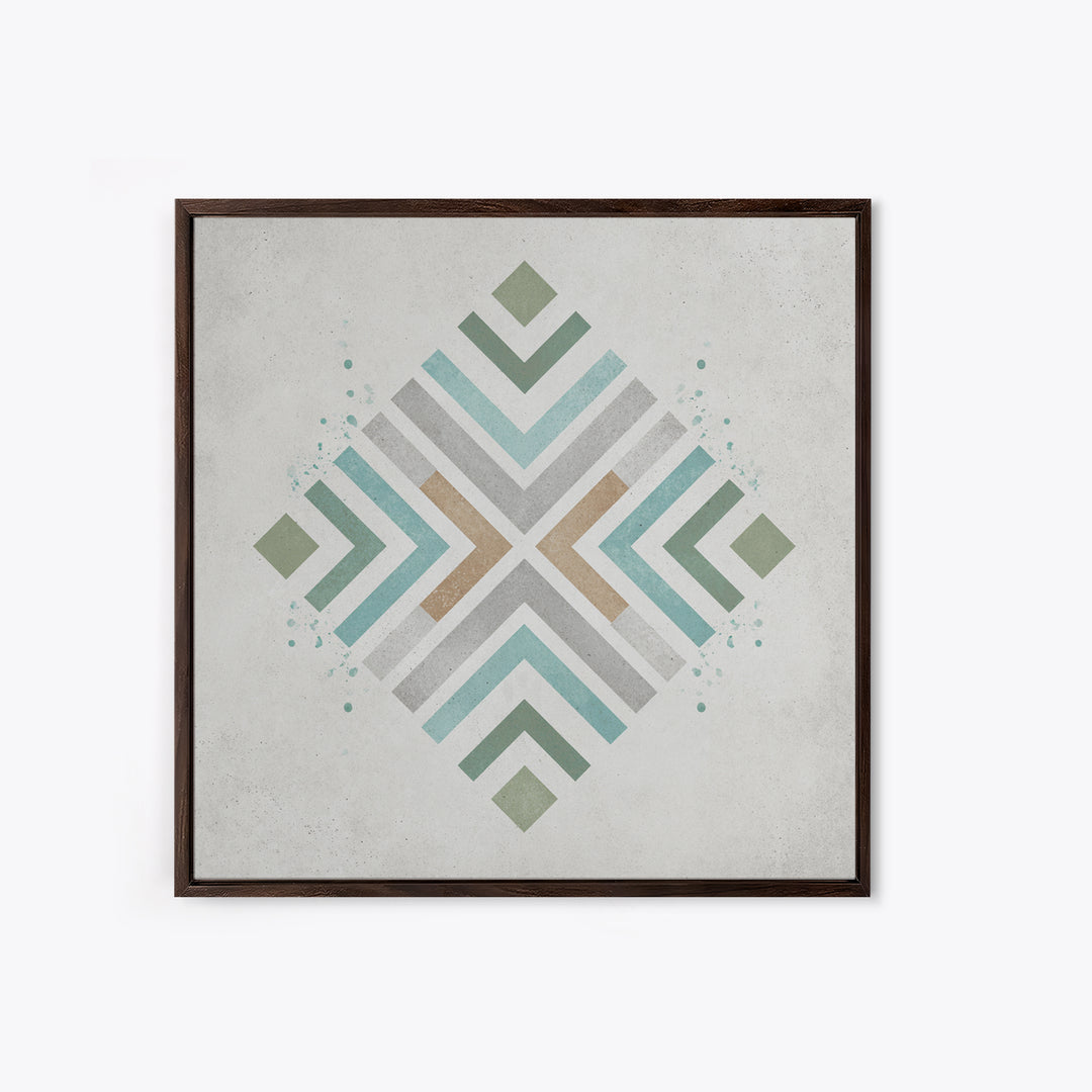 Minimal Motivational Symbol Using Arrows and Shapes Canvas Print, Fitness Studio Art, Minimalist Art Print, Gym Decor, Motion, FSA-1x1-61
