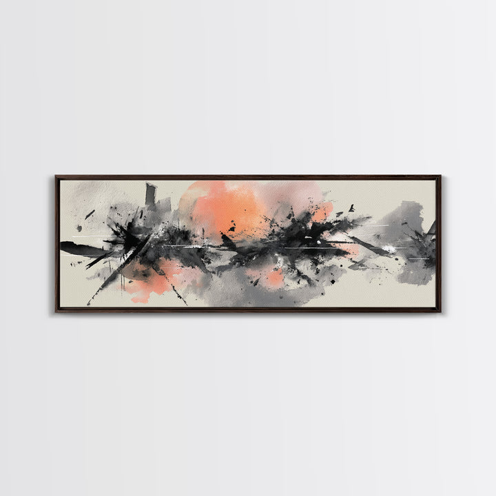 Sprinter Start Position Canvas Print, Fitness Studio Art, Yoga Wall Art, Gym Decor, Fine Art, Motion, Dance Studio Decor, FSA-3x1-54