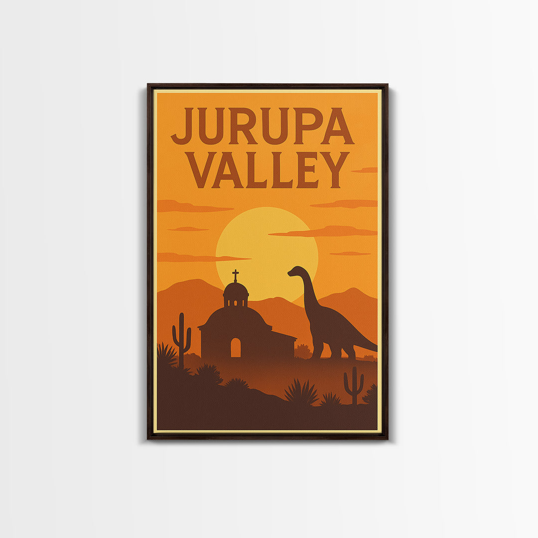 Jurupa Valley California Travel Poster, Canvas Print, Gold Art Deco Poster Art, Jurupa Valley Art Print, Wanderlust Decor, Travel Wall Decor