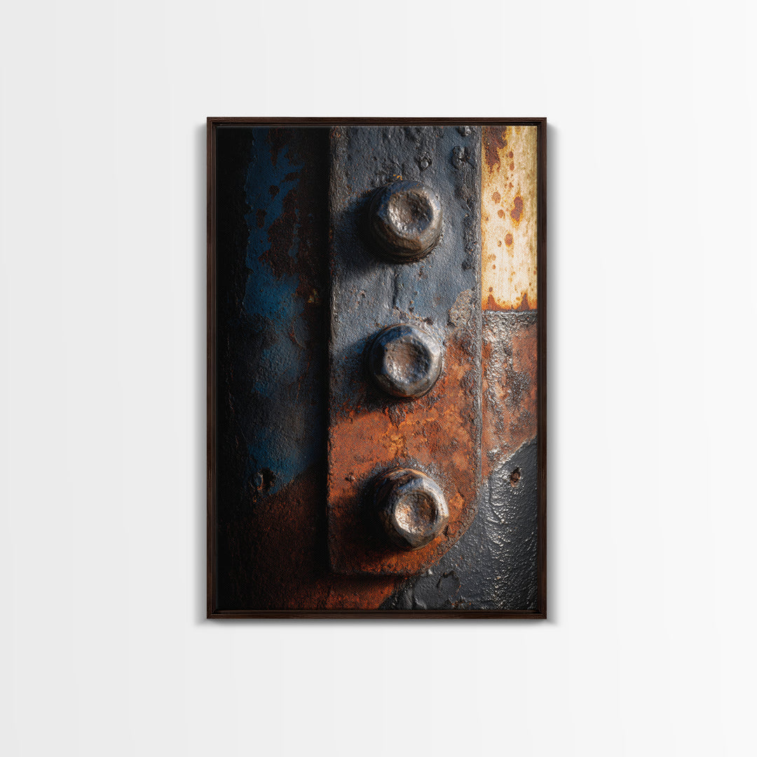 Route 66 Road Scene Without Text Framed Canvas Print, Garage Art, Wall Art, Garage Decor, Fine Art, Motor, Fall Wall Art, GAR-2x3-1