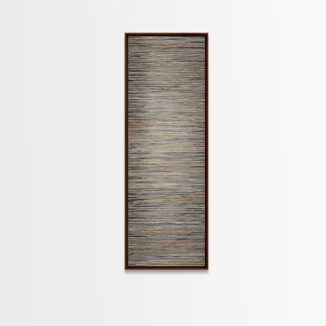Abstract Woven Texture Canvas Print, Guest Bedroom Art, Statement Artwork, Bedroom Decor, Abstract Art, Guest, Wall Decor, GBA-1x3-98