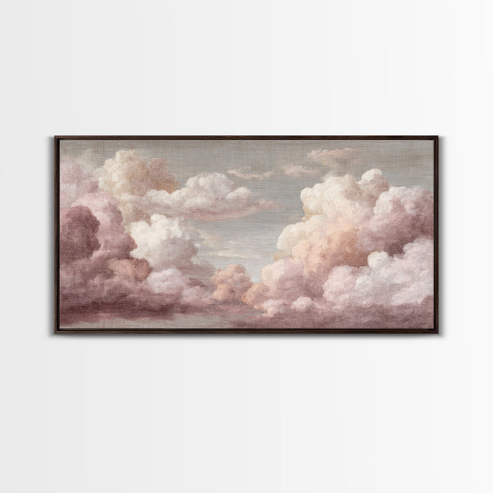 Abstract Woven Texture Framed Canvas Print, Guest Bedroom Art, Art Print, Bedroom Decor, Abstract Art, Guest, Home, GBA-2x1-34