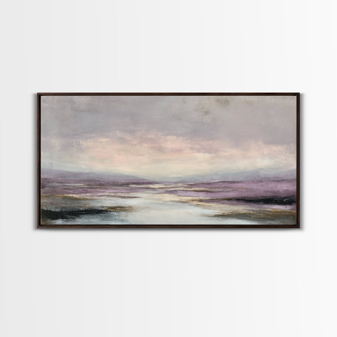 Minimal Moon and Stars Composition Canvas Print, Guest Bedroom Art, Wall Art, Bedroom Decor, Watercolor Art, Guest, GBA-2x1-36