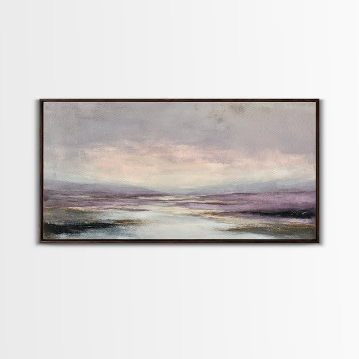 Minimal Moon and Stars Composition Canvas Print, Guest Bedroom Art, Wall Art, Bedroom Decor, Watercolor Art, Guest, GBA-2x1-36