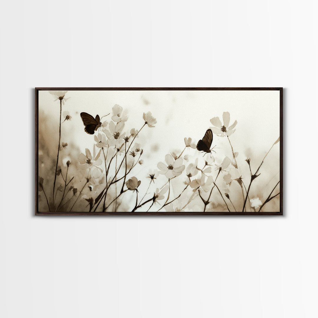 Olive Branch Still Life Framed Canvas Print, Guest Bedroom Art, Framed Wall Art, Bedroom Decor, Guest, Farmhouse Wall Decor, GBA-2x1-85