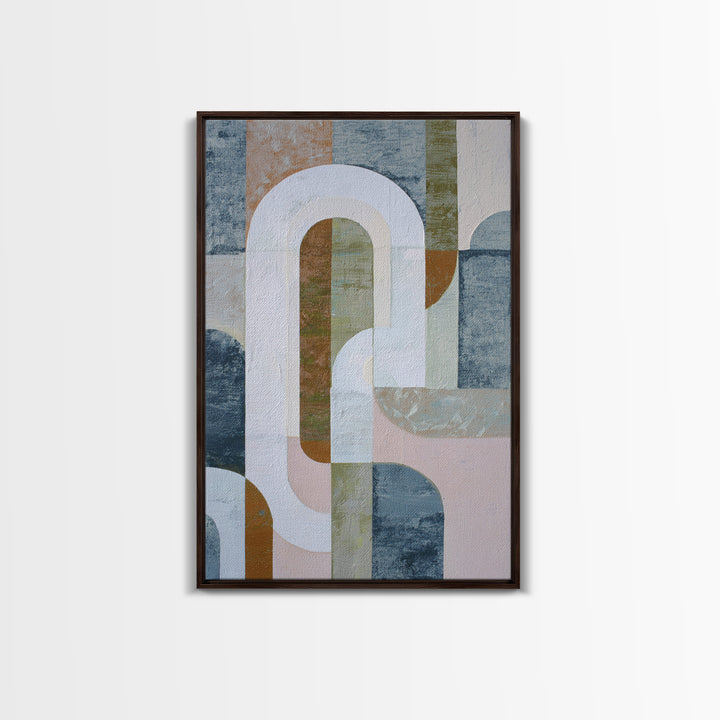 Warm Abstract Arches Canvas Print, Guest Bedroom Art, Bedroom Prints, Bedroom Decor, Fine Art, Guest, Minimalist Decor, GBA-2x3-11
