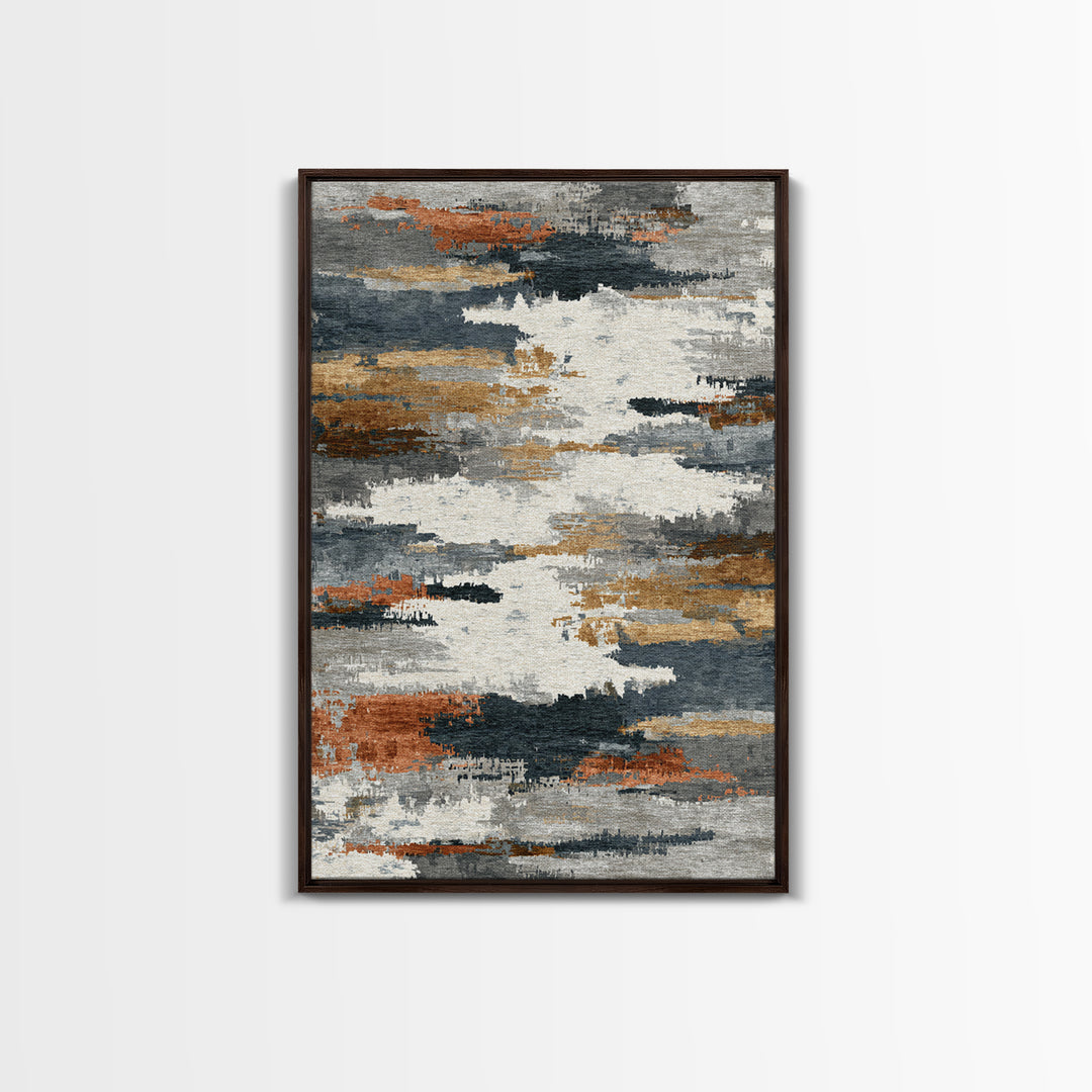 Abstract Woven Texture Canvas Print, Guest Bedroom Art, Poster, Bedroom Decor, Guest, Farmhouse Decor, Living Room Decor, GBA-2x3-70