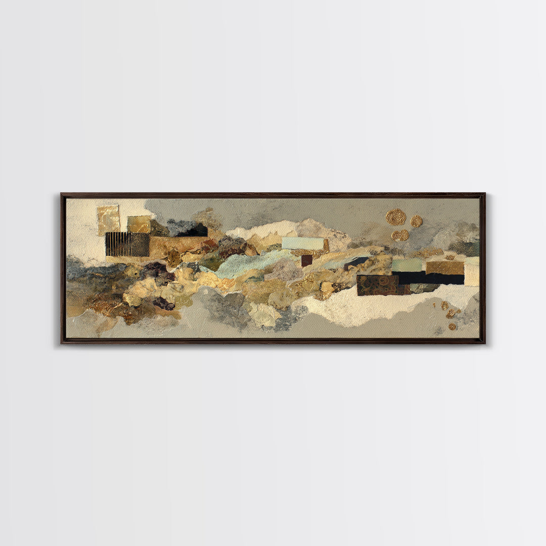 Abstract Woven Texture Canvas Print, Guest Bedroom Art, Cat Wall Art, Bedroom Decor, Abstract Art, Guest, Fine Art Print, GBA-3x1-6