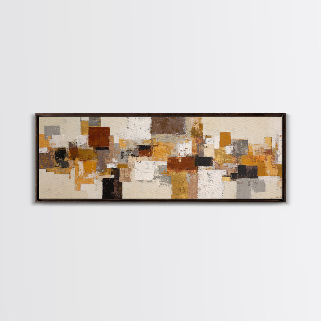 Abstract Woven Texture Canvas Print, Guest Bedroom Art, Poster, Bedroom Decor, Guest, Farmhouse Decor, Living Room Decor, GBA-3x1-78