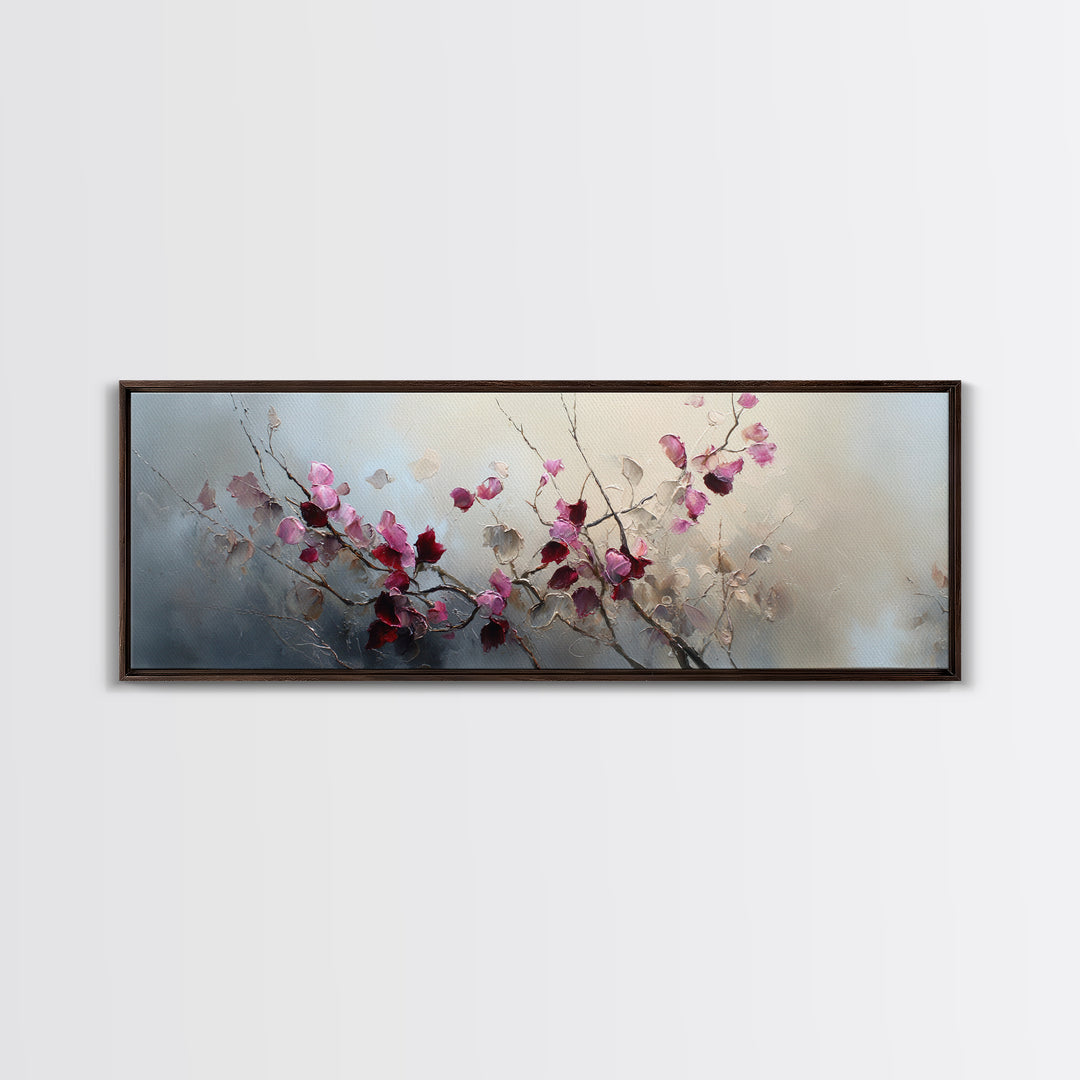 Lavender Field under Pale Sky Canvas Print, Guest Bedroom Art, Print, Bedroom Decor, Fine Art, Guest, Living Room Wall Art, GBA-3x1-83