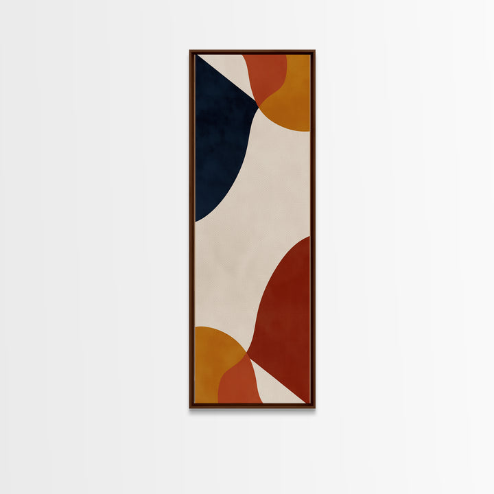 Warm Terracotta Abstract Canvas Print, General Fine Art, Neutral Decor, Living Room Decor, Fine Art, Home Decor, GEN-1x3-42