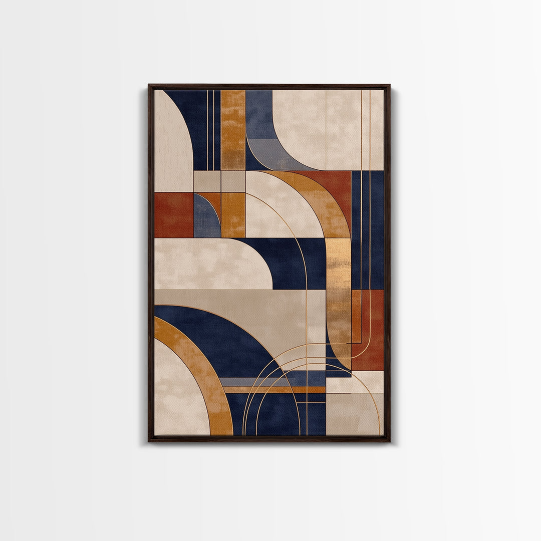 Earthy Plaster Texture Abstract Canvas Print, General Fine Art, Painting, Living Room Decor, Abstract Art, Oil Painting, GEN-2x3-23