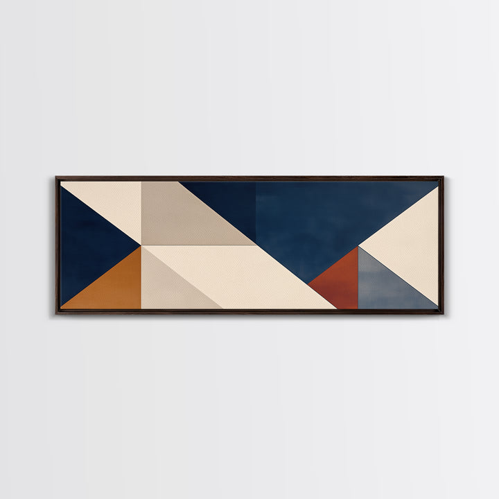 Modern Geometric Composition Canvas Print, General Fine Art, Wall Art Prints, Living Room Decor, Abstract Art, GEN-3x1-26