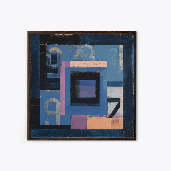 Scoreboard Numbers as Abstract Design Framed Canvas Print, Game Room Art, Wall Decor, Game Room Decor, Fine Art, Play, GRA-1x1-48