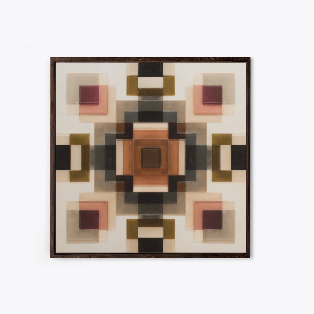 Domino Tiles Arranged Framed Canvas Print, Game Room Art, Trendy Wall Art, Game Room Decor, Abstract Art, Play, GRA-1x1-64