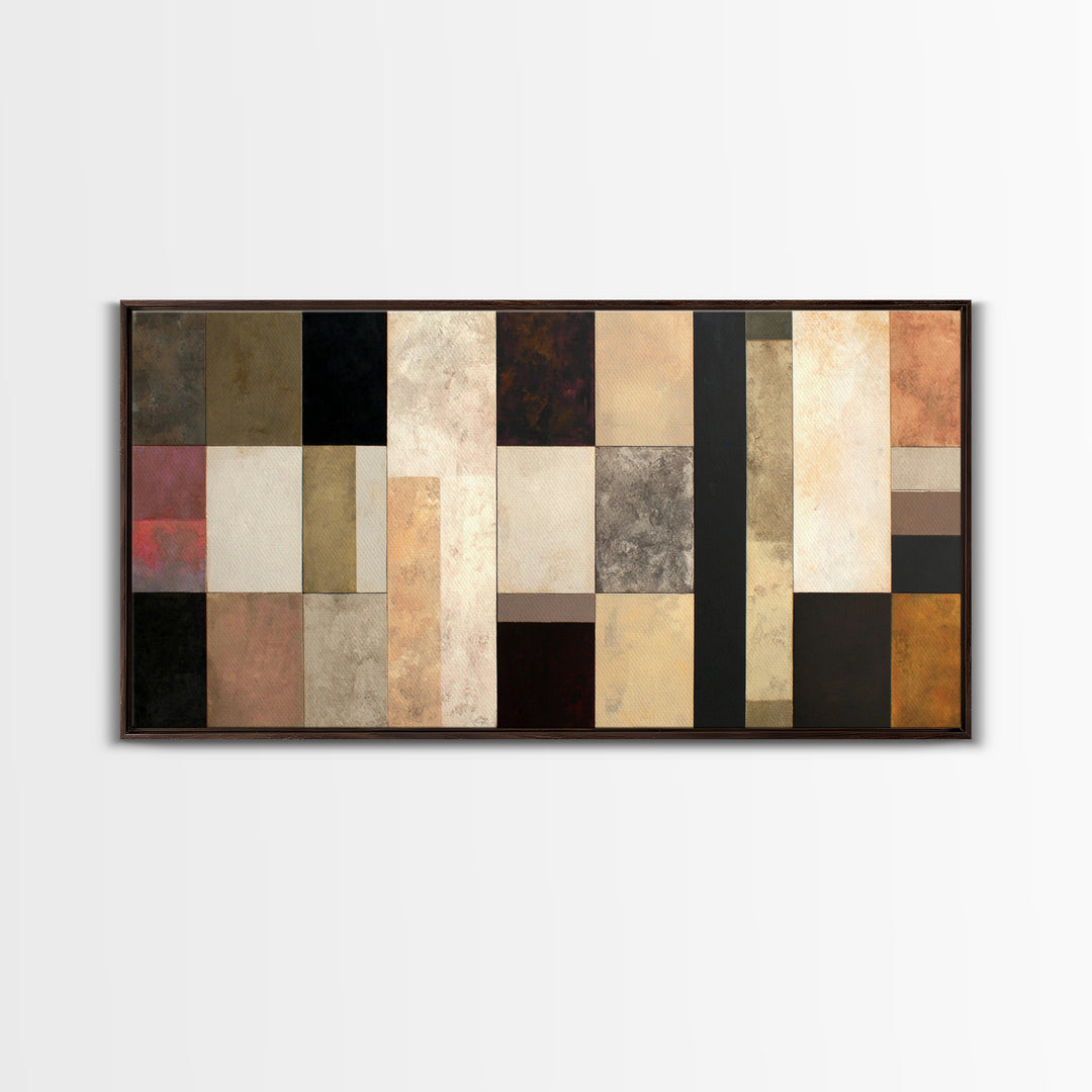 Domino Tiles Arranged Canvas Print, Game Room Art, Wall Art, Game Room Decor, Abstract Art, Play, Bedroom Wall Art, GRA-2x1-36