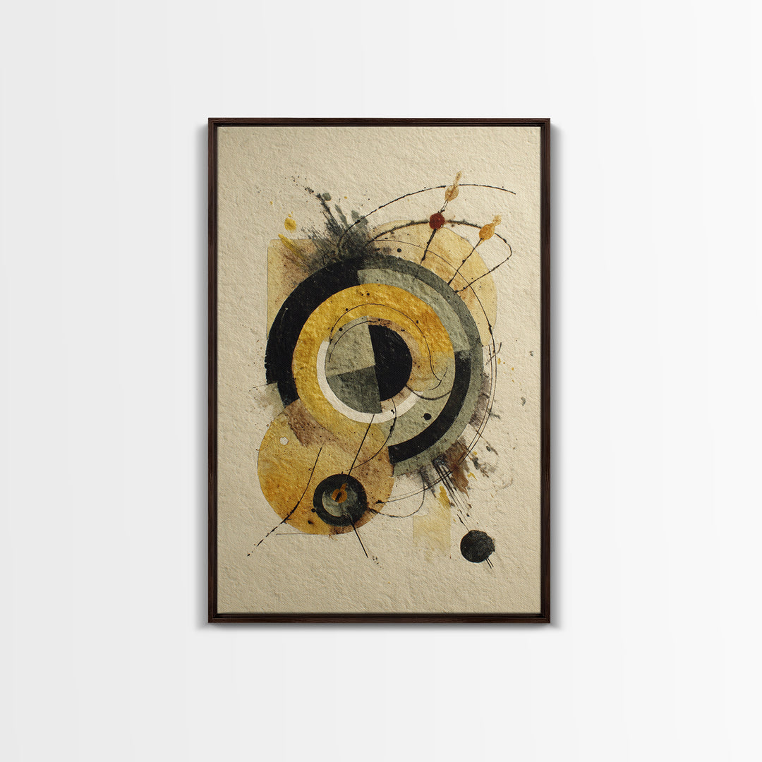 Tabletop Dice Rolling Through Dramatic Light Framed Canvas Print, Game Room Art, Wall Art, Game Room Decor, Fine Art, Play, GRA-2x3-1