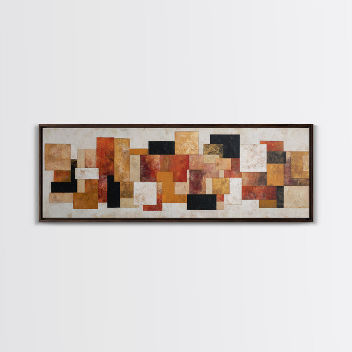 Domino Tiles Arranged Framed Canvas Print, Game Room Art, Textured Painting, Game Room Decor, Fine Art, Play, New Home Gift, GRA-3x1-56
