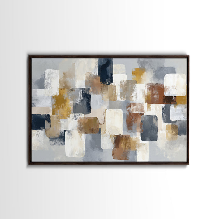 Domino Tiles Arranged Framed Canvas Print, Game Room Art, Luxury Decor, Game Room Decor, Abstract Art, Play, Canvas Wall Art, GRA-3x2-92