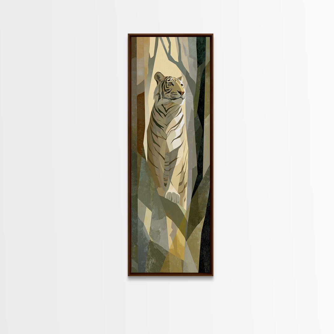 Cross Training Rope Wave Abstraction Framed Canvas Print, Gym Art, Minimalist Decor, Gym Decor, Abstract Art, Strength, GYM-1x3-8