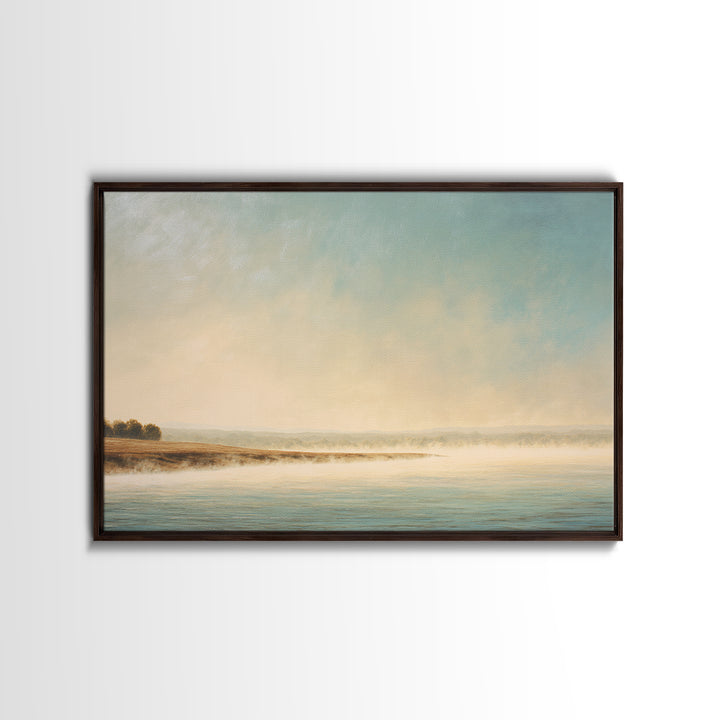Rowing Athlete with Water Spray and Rhythm Framed Canvas Print, Gym Art, Home Gym Sign, Gym Decor, Watercolor Art, Strength, GYM-3x2-41