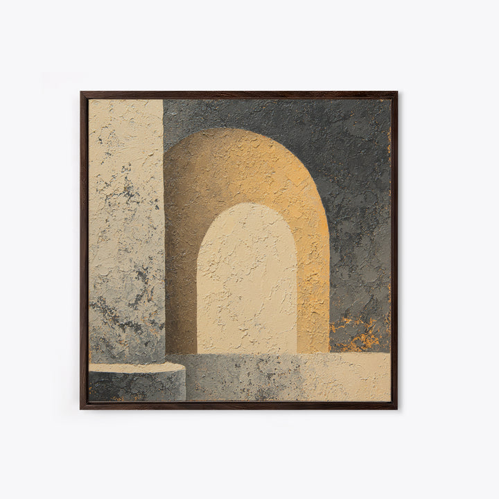 Sophisticated Neutral Abstract Canvas Print, Hotel Art, Room Decor, Hotel Decor, Abstract Art, Boutique, Hazbin Hotel, HOT-1x1-49