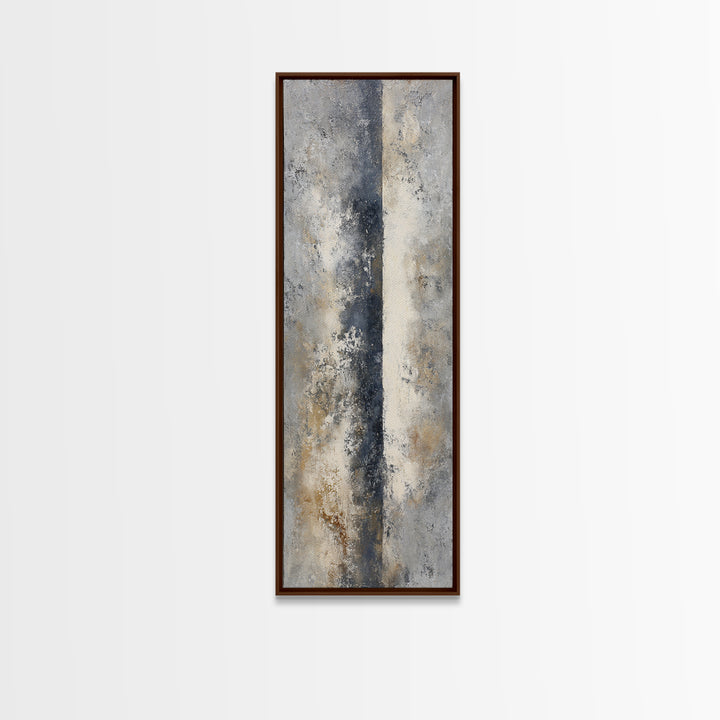 Sophisticated Neutral Abstract Canvas Print, Hotel Art, Minimalist Decor, Hotel Decor, Fine Art, Boutique, Large Wall Art, HOT-1x3-13