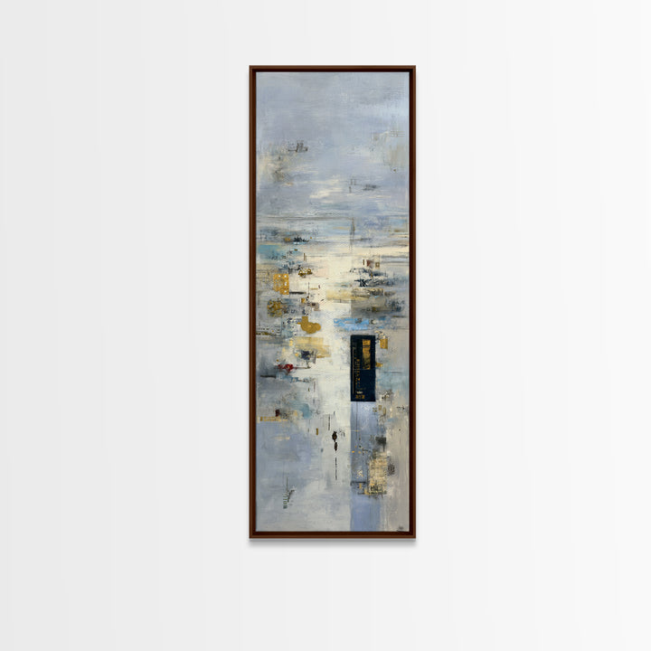 Large Calming Seascape Canvas Print, Hotel Art, City Wall Art, Hotel Decor, Fine Art, Boutique, Minimalist Decor, HOT-1x3-63