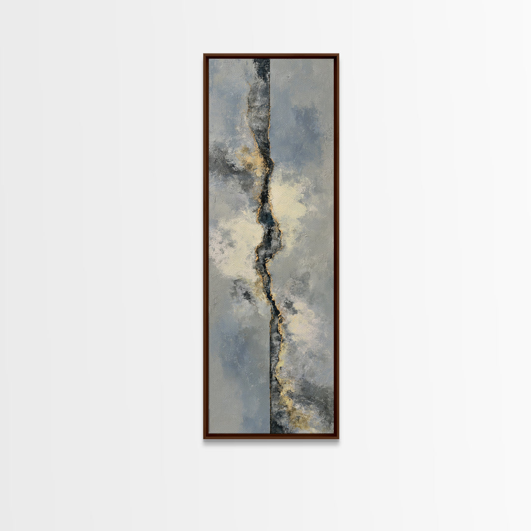 Soft Abstract Wave Forms Canvas Print, Hotel Art, Room Decor, Hotel Decor, Abstract Art, Boutique, Art Print, Hazbin Hotel, HOT-1x3-94