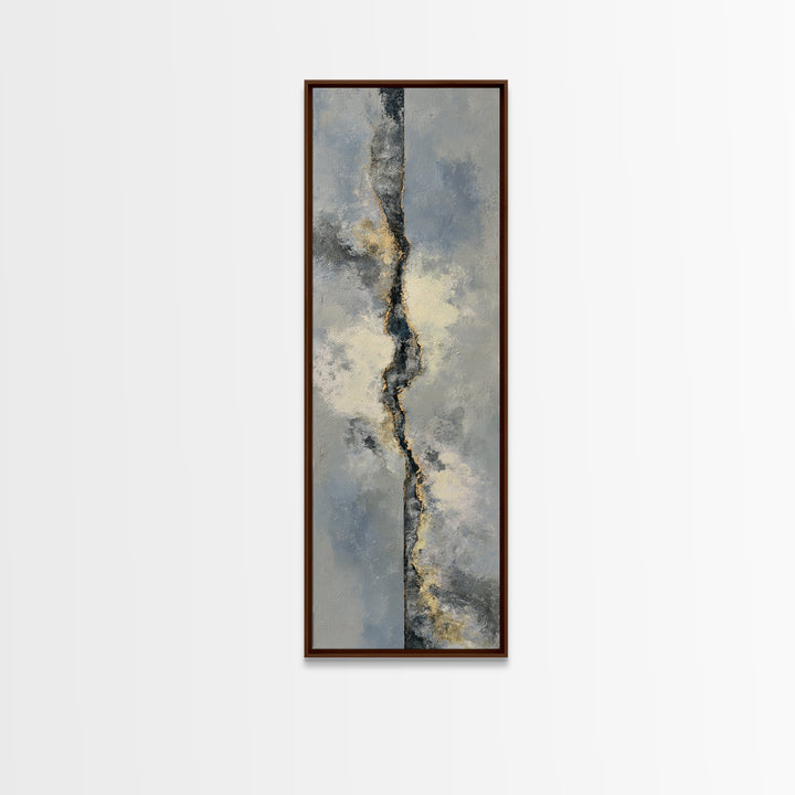 Soft Abstract Wave Forms Canvas Print, Hotel Art, Room Decor, Hotel Decor, Abstract Art, Boutique, Art Print, Hazbin Hotel, HOT-1x3-94