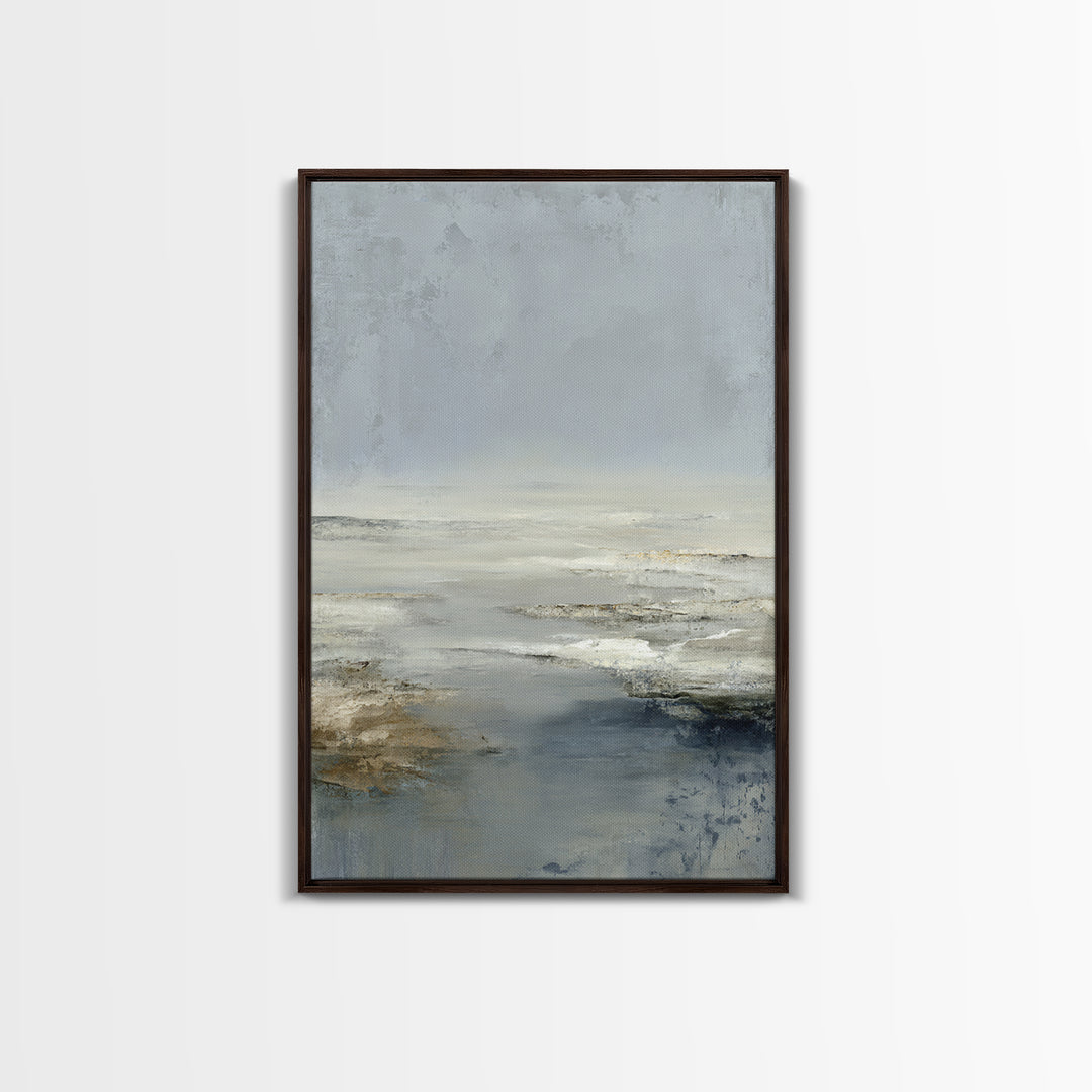 Luxury Monochrome Landscape Canvas Print, Hotel Art, Wall Art, Hotel Decor, Fine Art, Boutique, Abstract Art, Framed Art, HOT-2x3-14